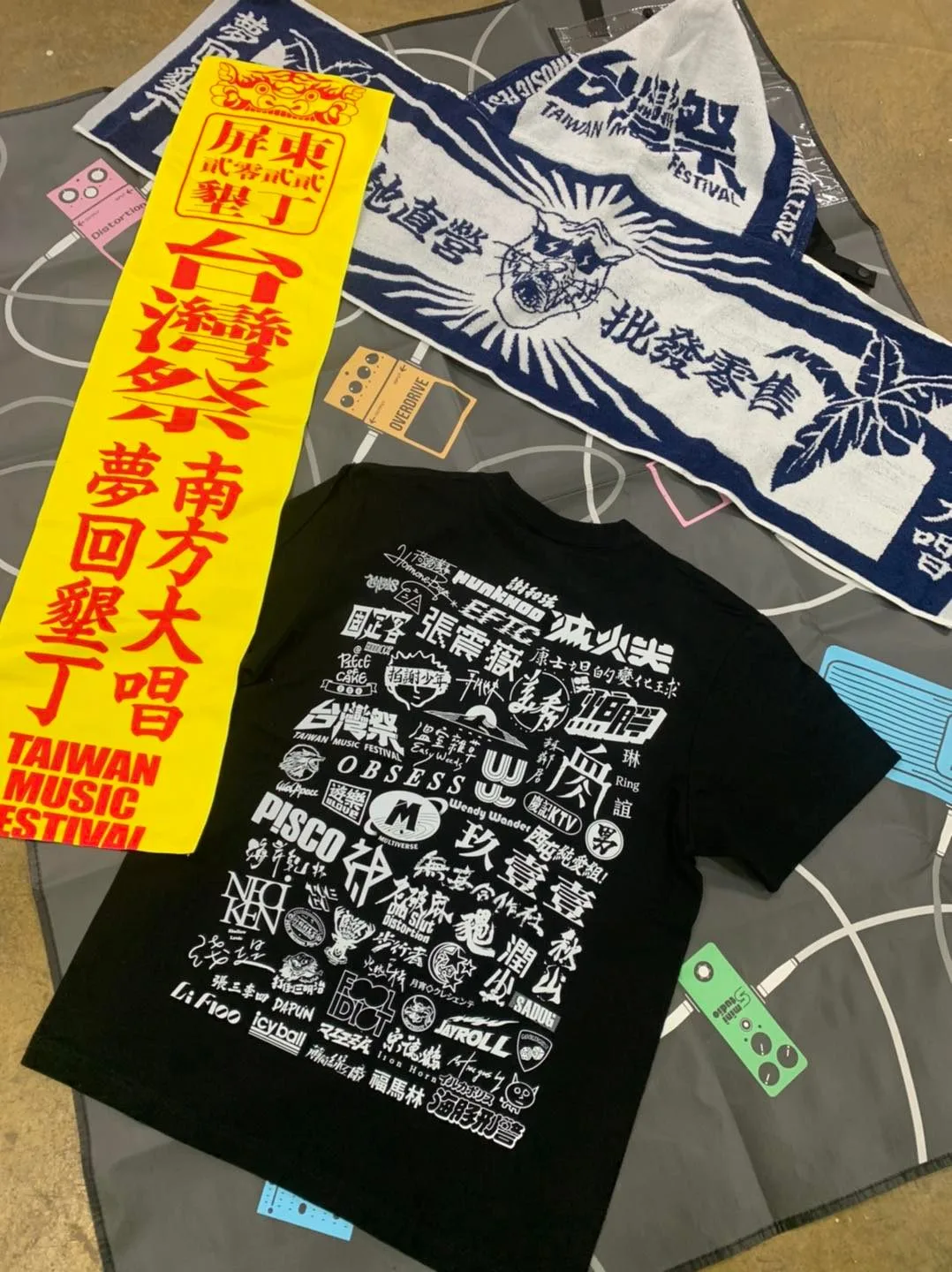台灣祭週邊商品熱烈搶購中。圖/台灣祭粉專提供。