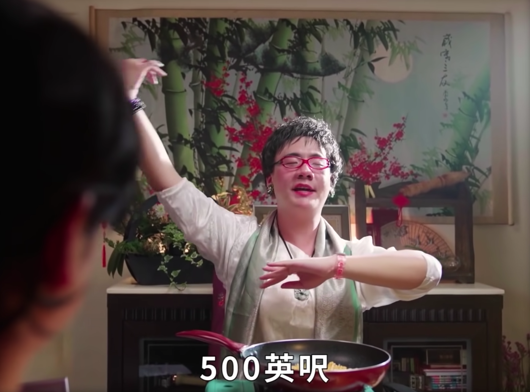 阿翰因「九天玄女」一片爆紅。翻攝畫面