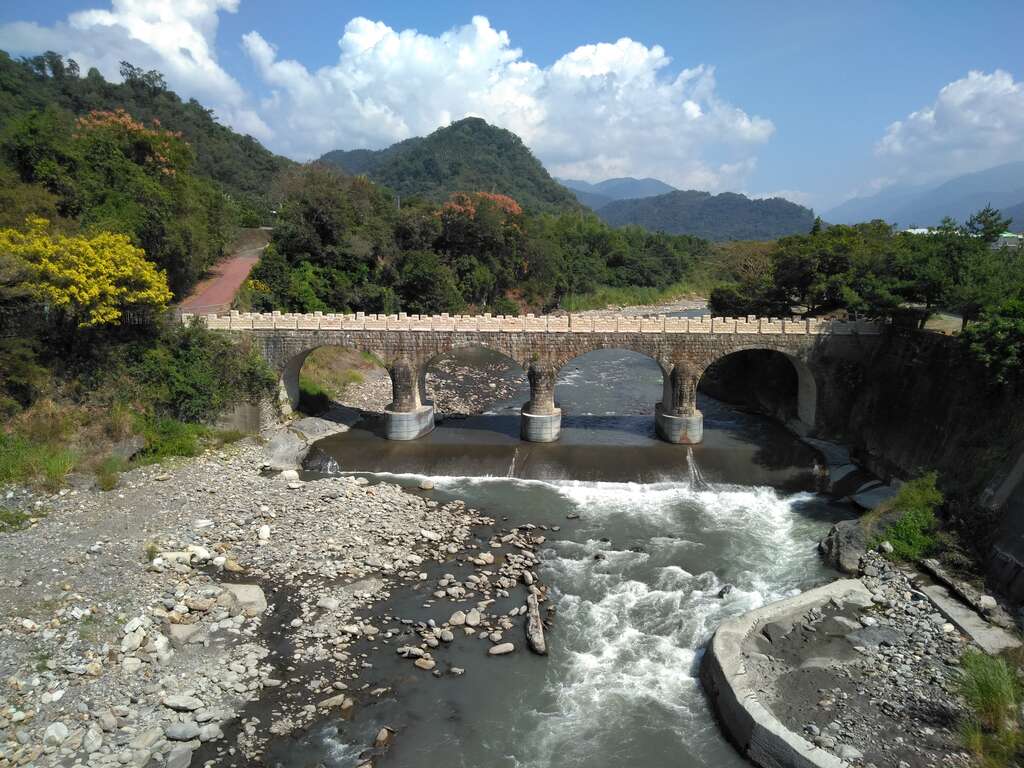 縣定古蹟糯米橋。南投縣國姓鄉公所提供