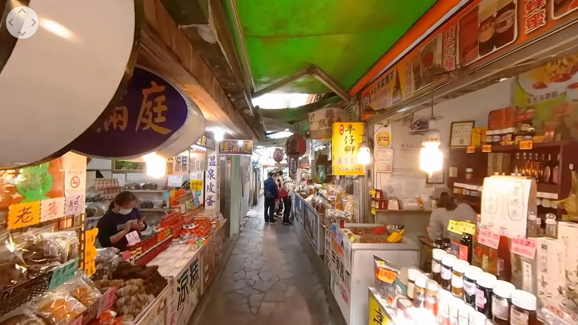 不用出門就可以逛南庄老街！翻攝客庄虛擬旅客網站