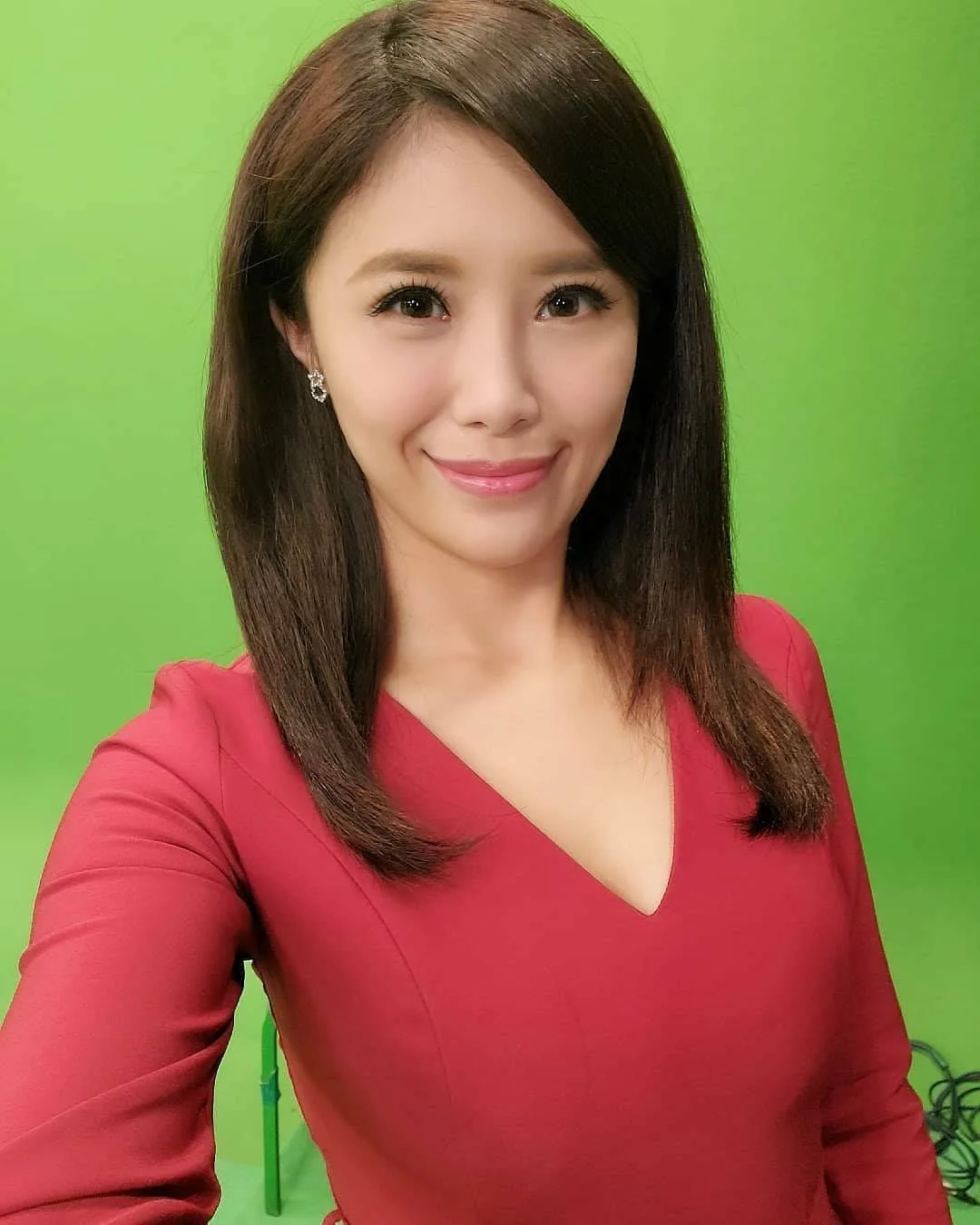 華視主播宋燕旻對於有機會推廣並幫守護導盲犬盡一份心力,感到相當高興。翻攝宋燕旻臉書