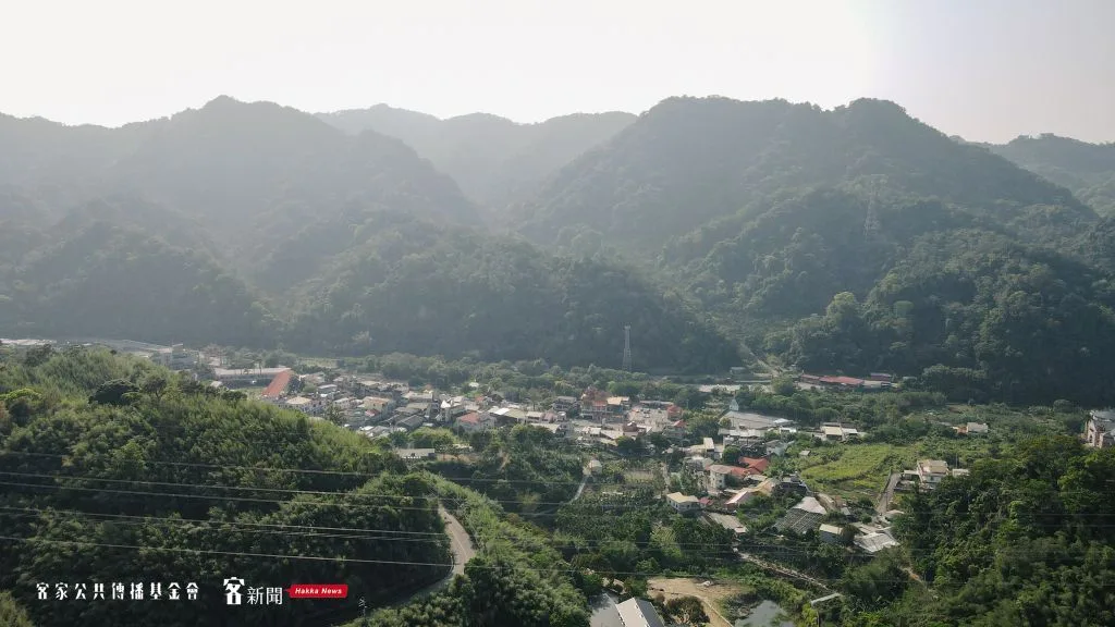 苗栗縣獅潭鄉空拍。宋佩遙攝。
