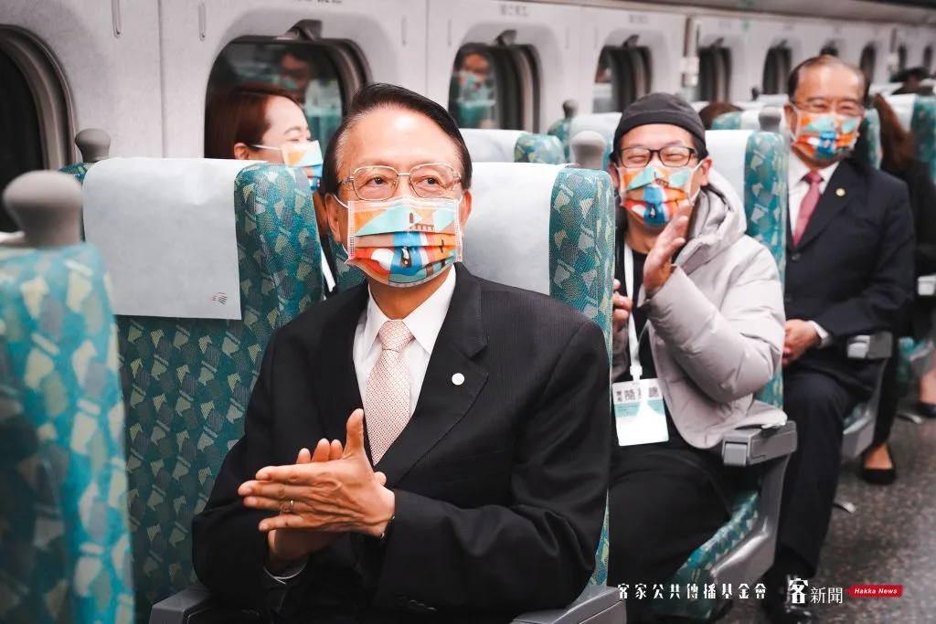 台灣高鐵公司江耀宗董事長。宋佩遙攝。