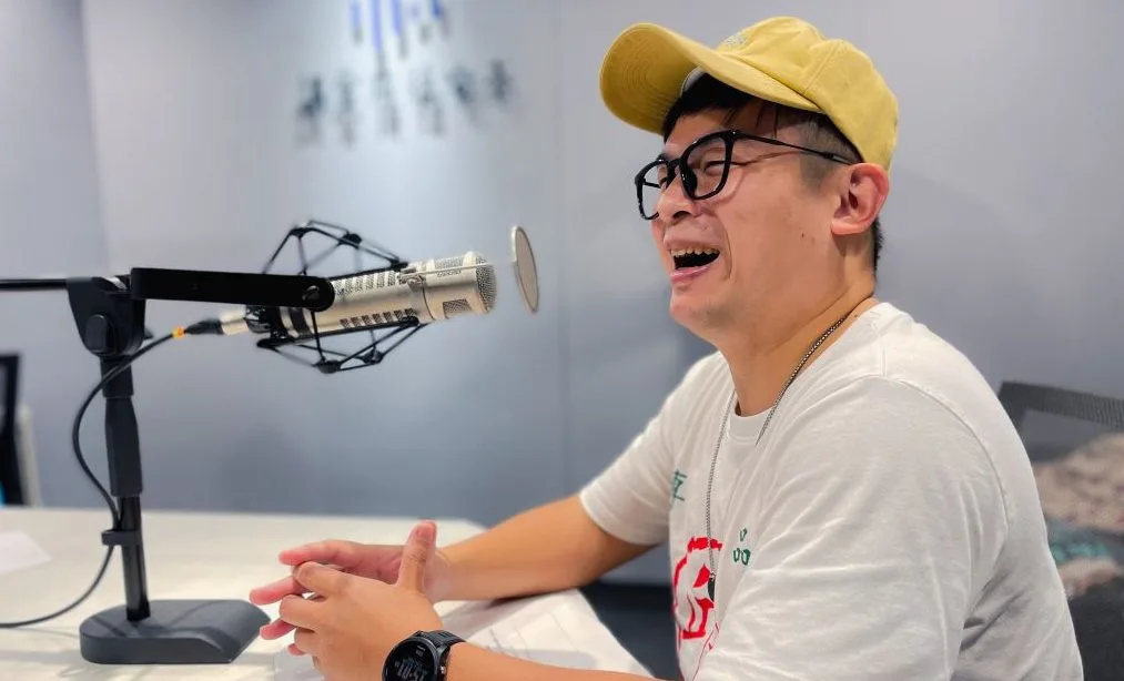 客語金曲歌手邱廉欽。圖/宋佩遙攝。