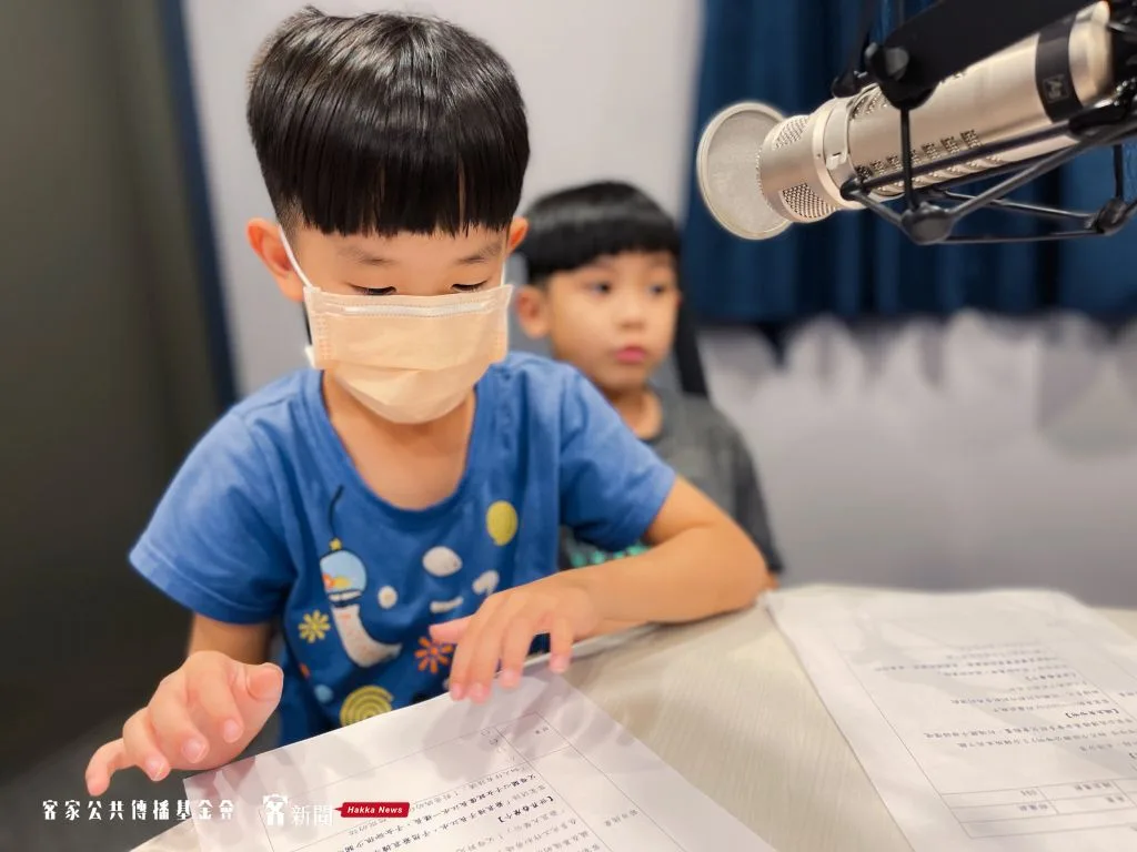 小小配音員邱奕軒。宋佩遙攝