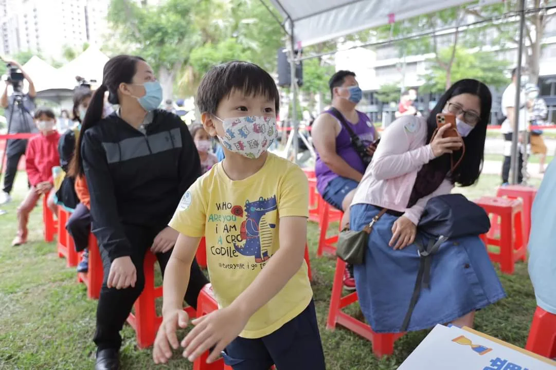 蔡英文指出，臺灣推動零體罰已17年，我們尊重小朋友的人權，他們長大後也會尊重其他人。從尊重孩子培養愛。翻攝自蔡英文臉書