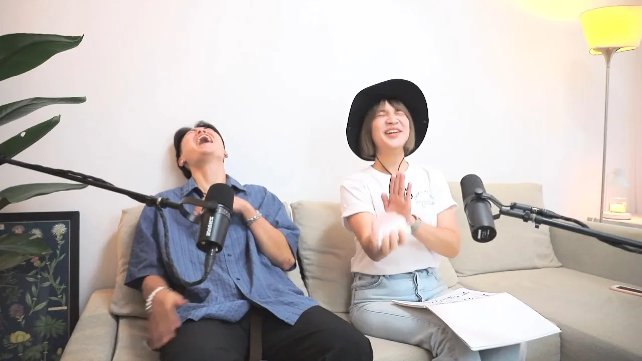 黃宇寒、LINION兩人互動十分有趣。翻攝黃宇寒Youtube頻道