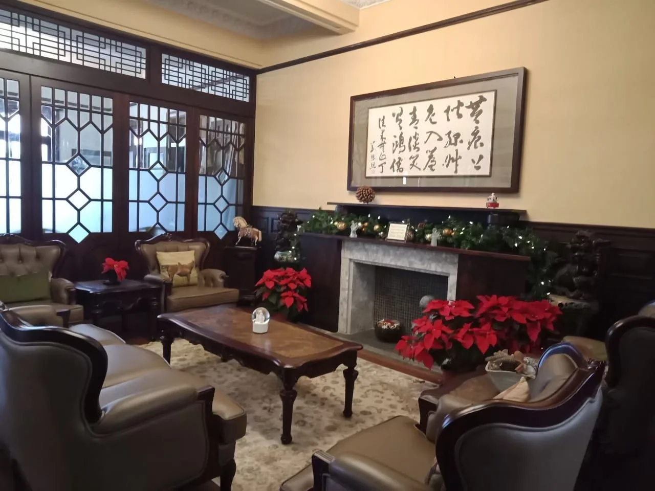 廳下个大字係姜阿新寫个。黃筱婷提供
