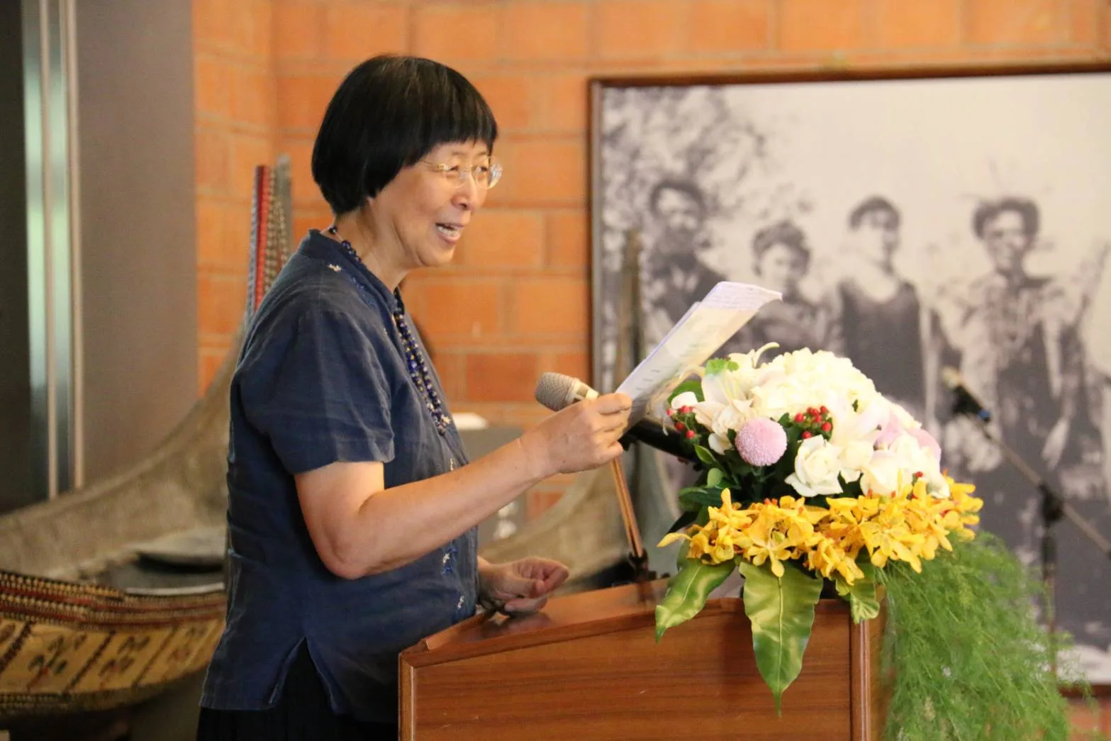 人類學家胡台麗(國立臺灣博物館副研究員李子寧提供)