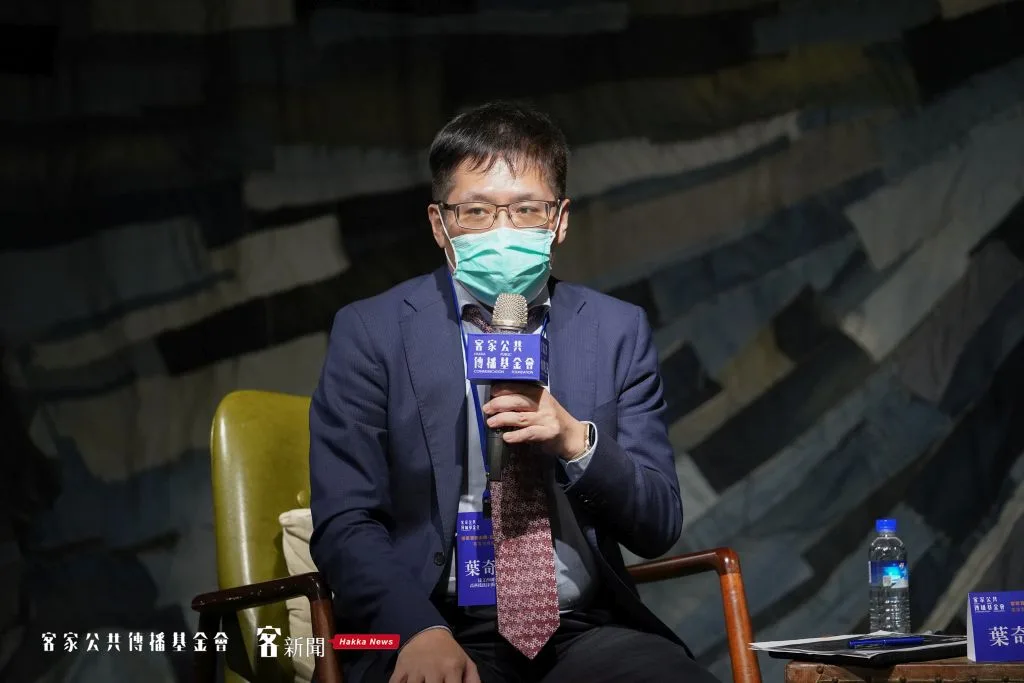 達文西個資暨高科技法律事務所律師葉奇鑫。圖/宋佩遙攝。