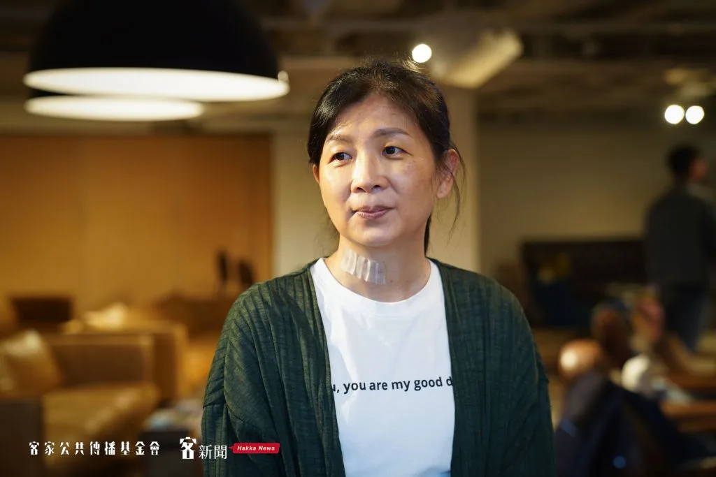 客家歌手徐世慧。圖/范修語攝。