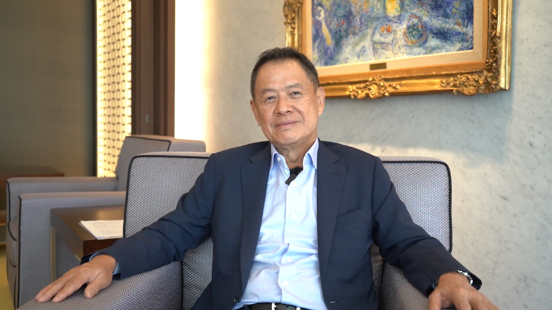 利明献說，未來中信做慈善廣告時也可以加上客語，應該會更受大眾歡迎。宋佩遙攝