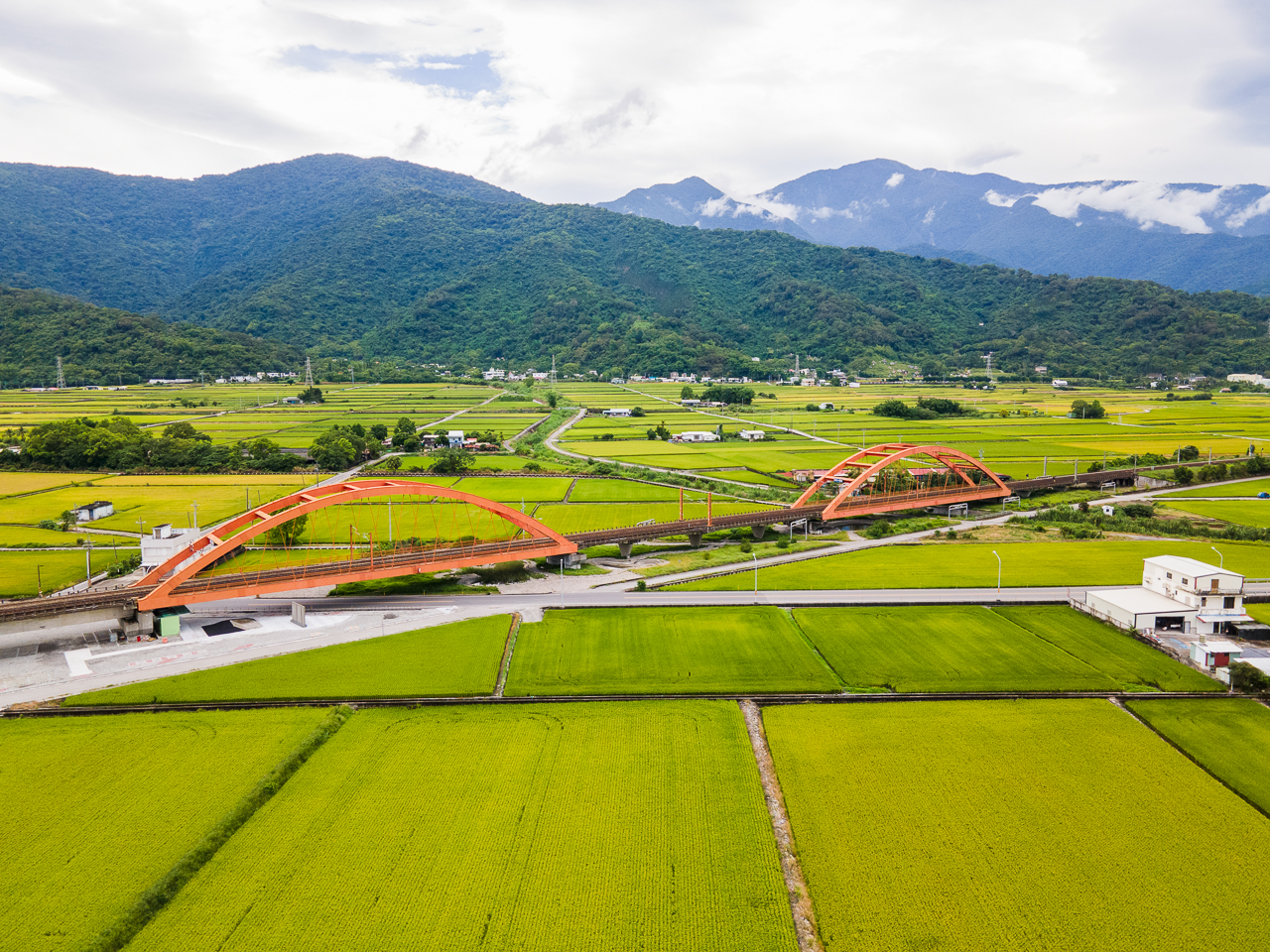 玉里著名景點「客城鐵橋」。范修語攝
