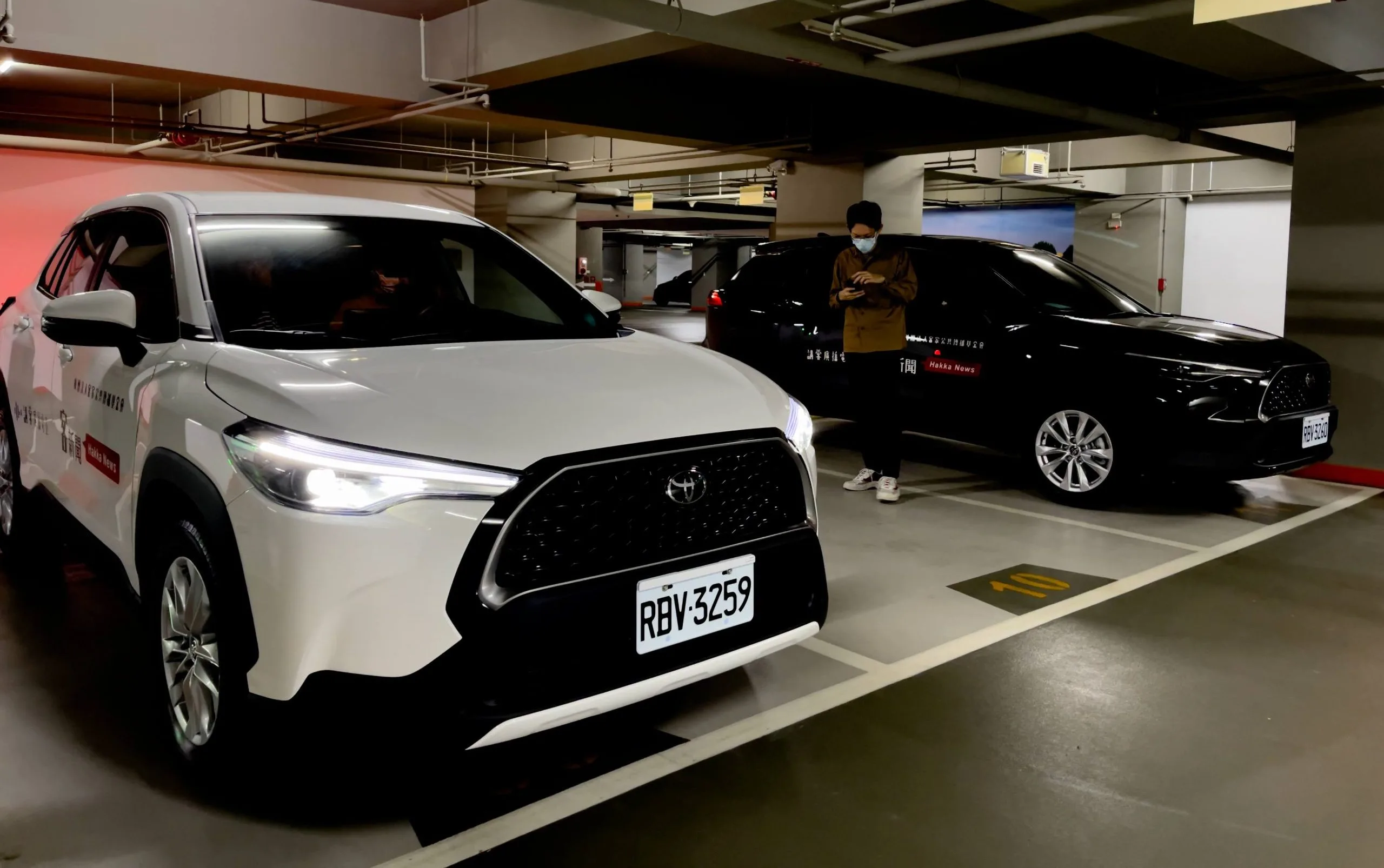 Toyota銷售量仍居第一,但銷售量罕見低於一萬輛。莊勝鴻攝