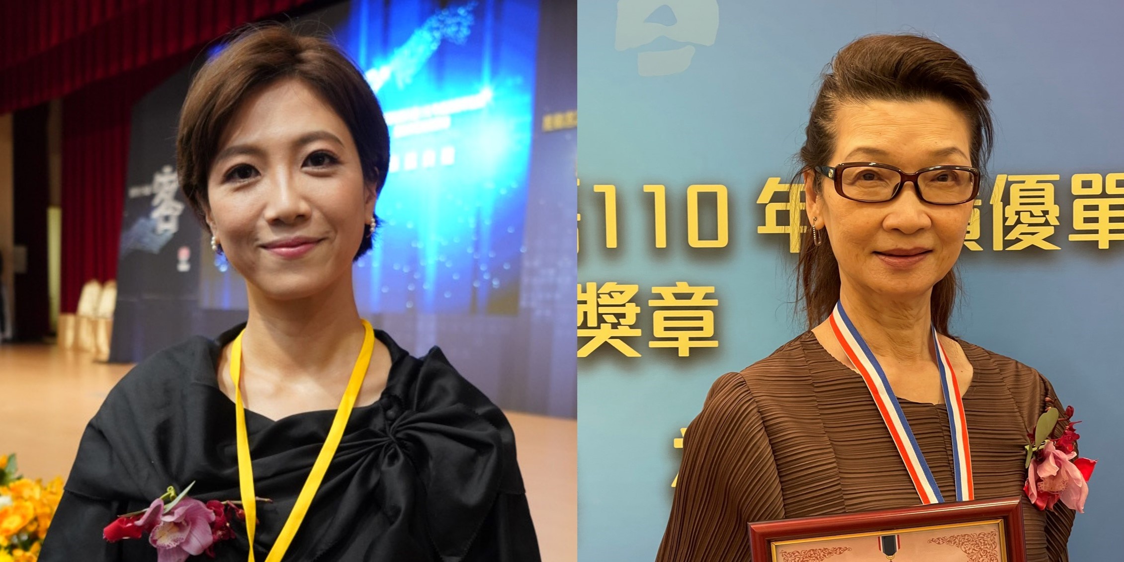 客家榮耀／金鐘徐麗雯、謝小玲致力戲劇傳播　獲三等客家獎章