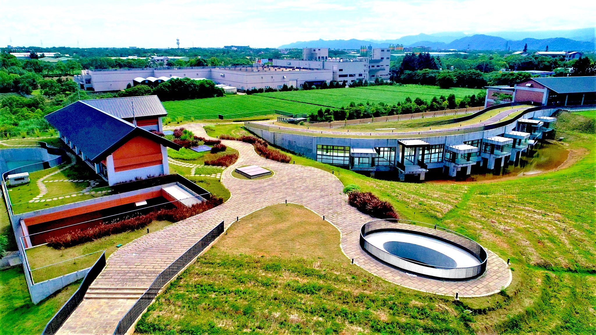 臺灣客家茶文化館。桃園市府新工處提供