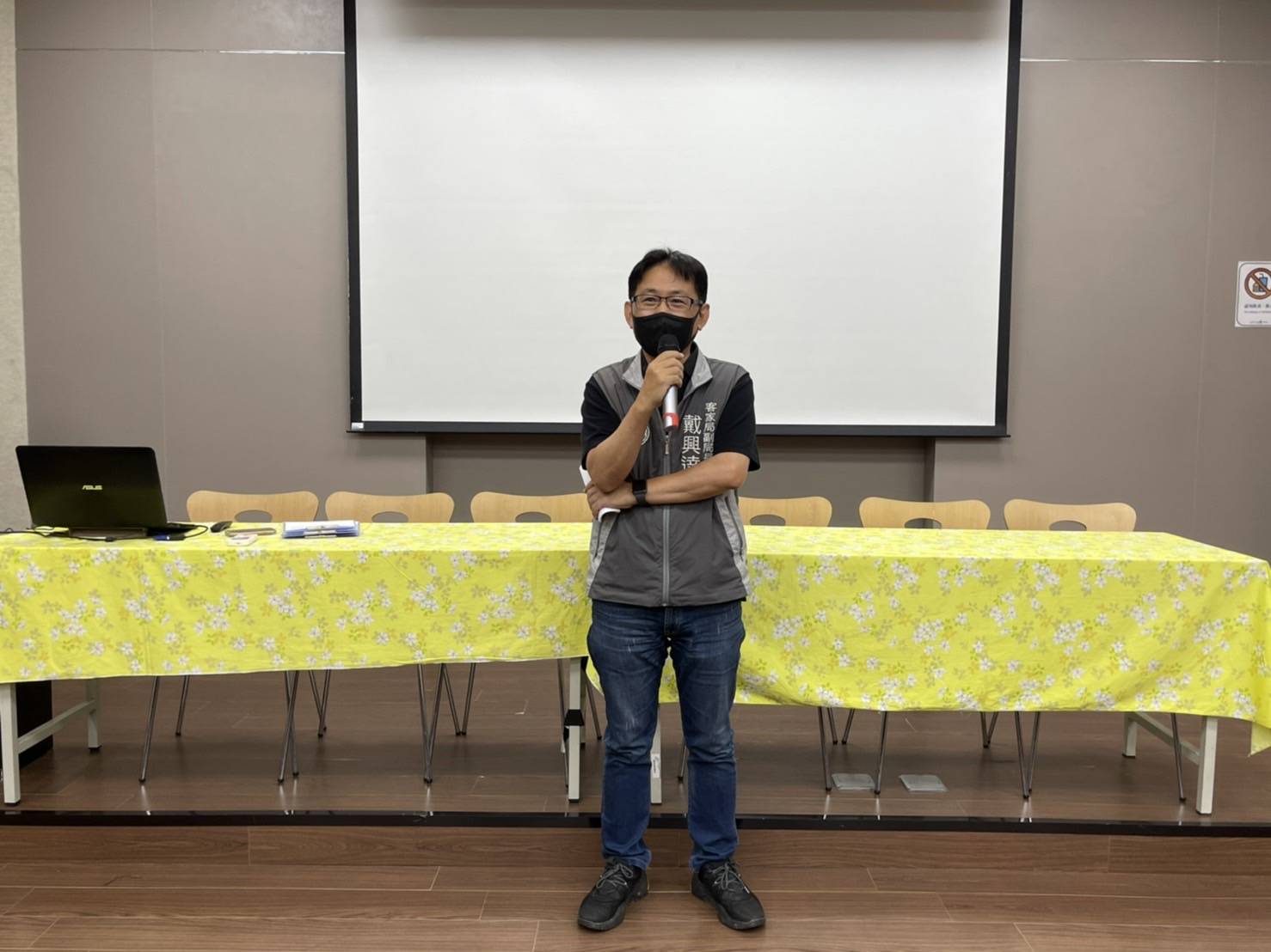 副局長戴興達致詞。桃園市客家事務局提供