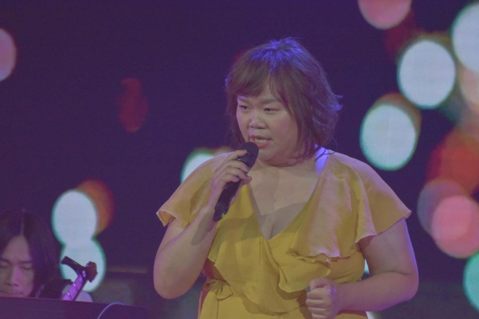 金曲歌手鐵肺女王吉那罐子 楊淑喻。