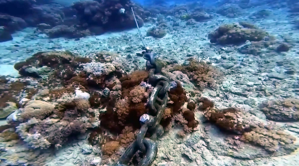 綠島石朗保護區珊瑚屢遭破壞　東縣府要求業者暫停施工
