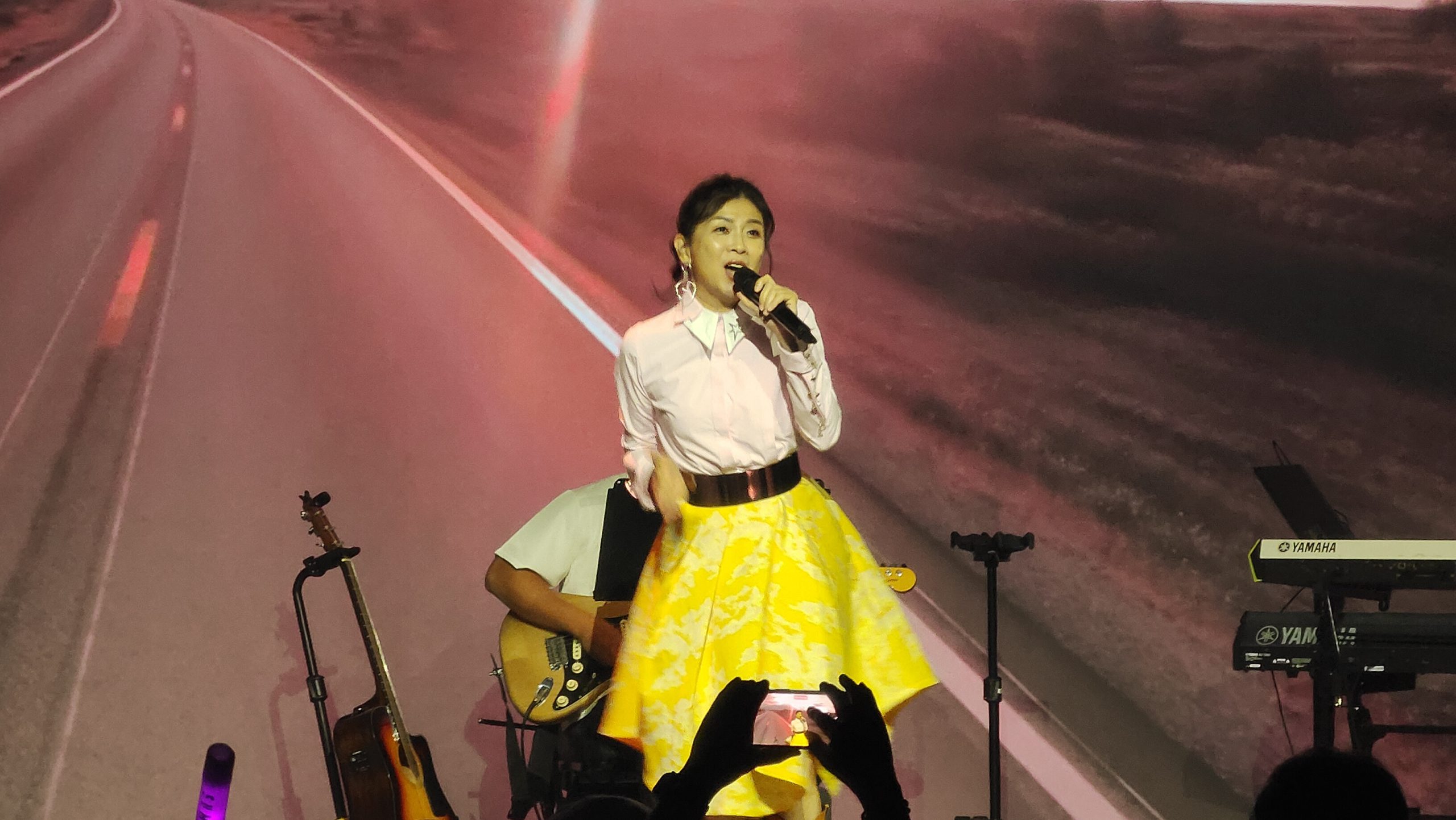入圍金曲獎最佳客語歌手的徐世慧A May。