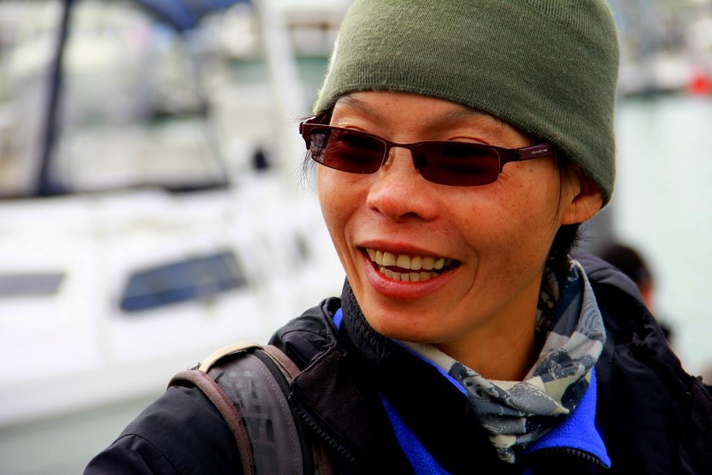 黑熊媽媽黃美秀今天在臉書上為文敘述這張黑熊照片的背後故事。圖取自黃美秀臉書