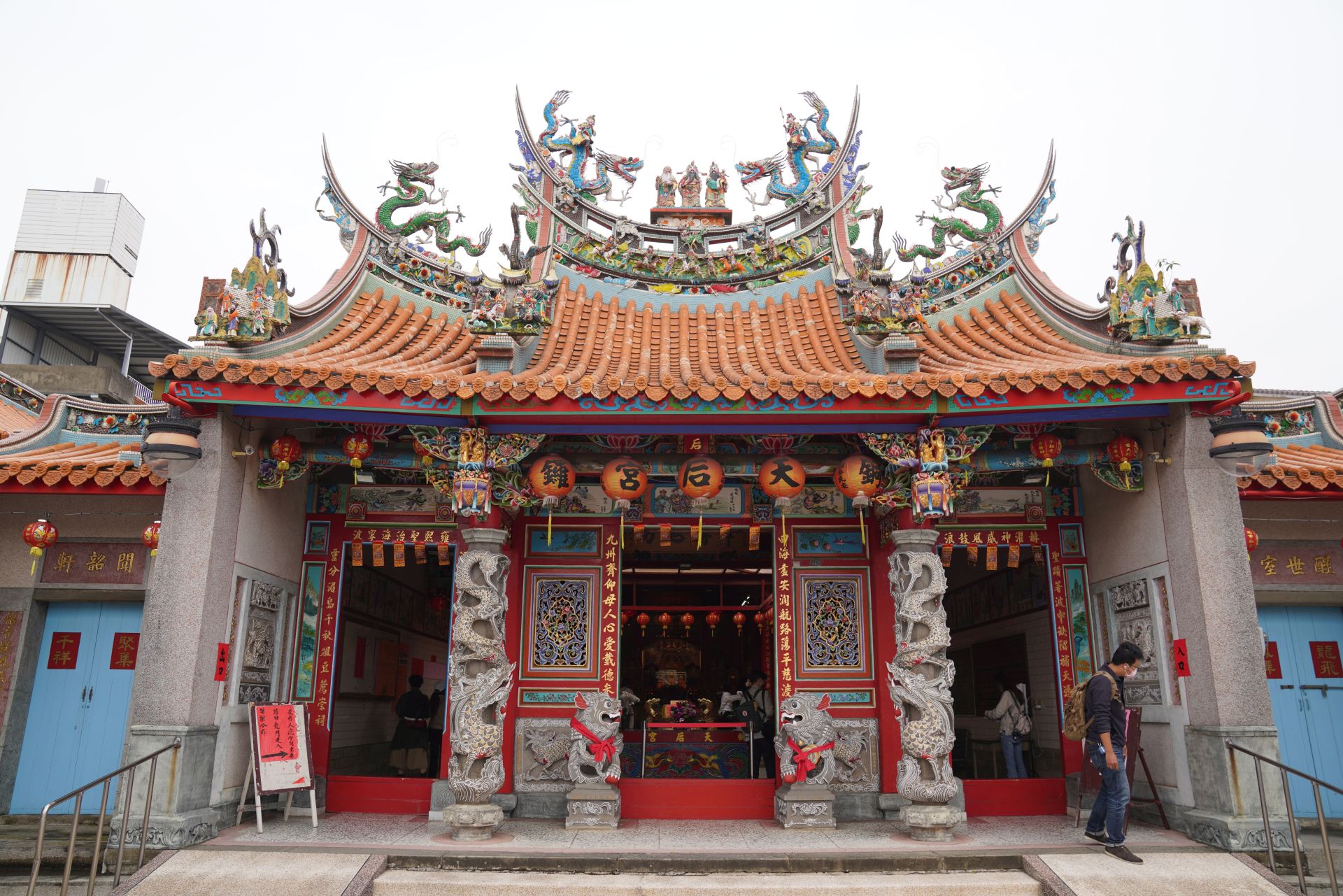 銅鑼天后宮，127年前吳湯興抗日誓師地。李台源攝