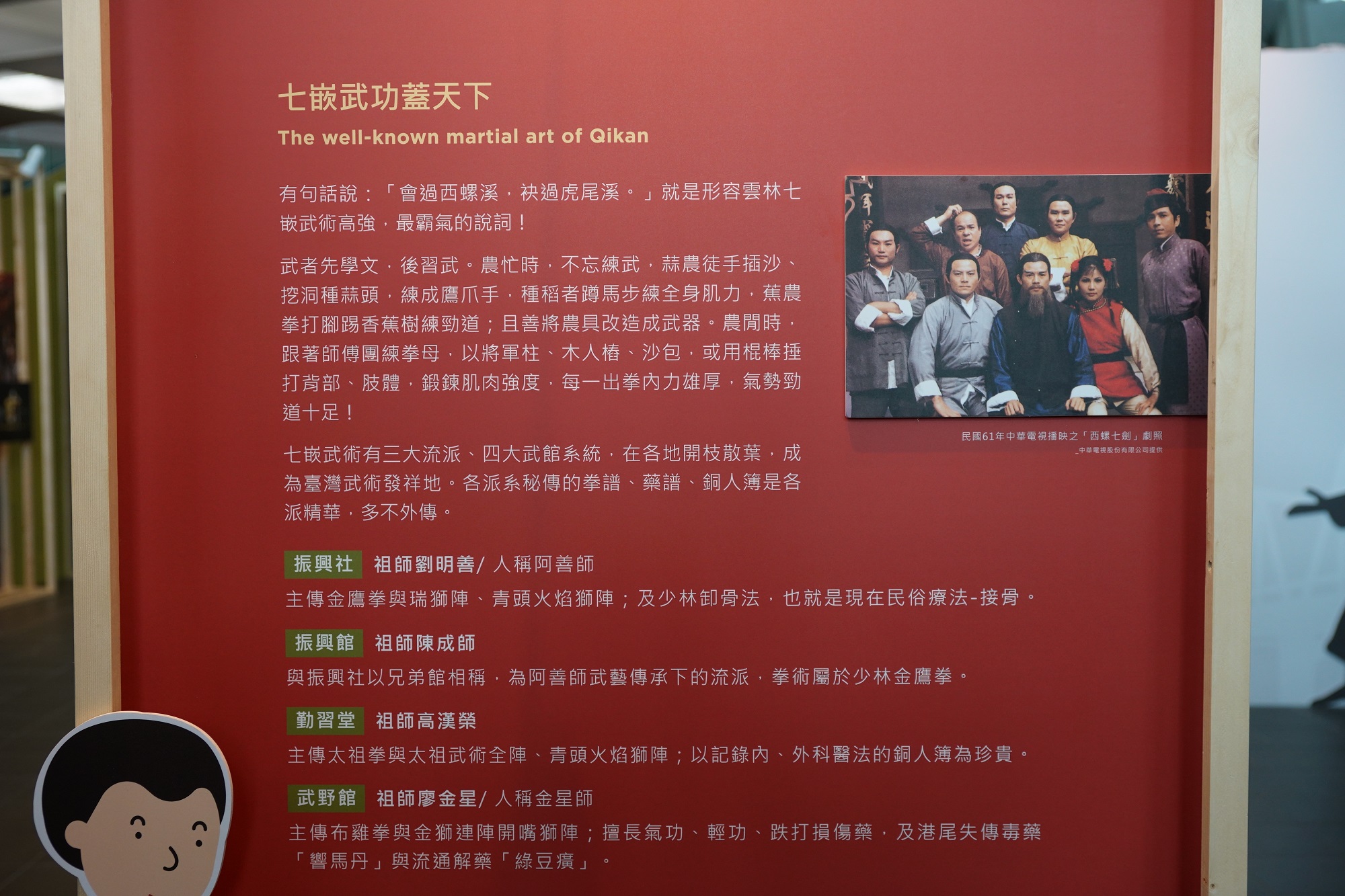 七嵌武功蓋天下。洪俊傑攝
