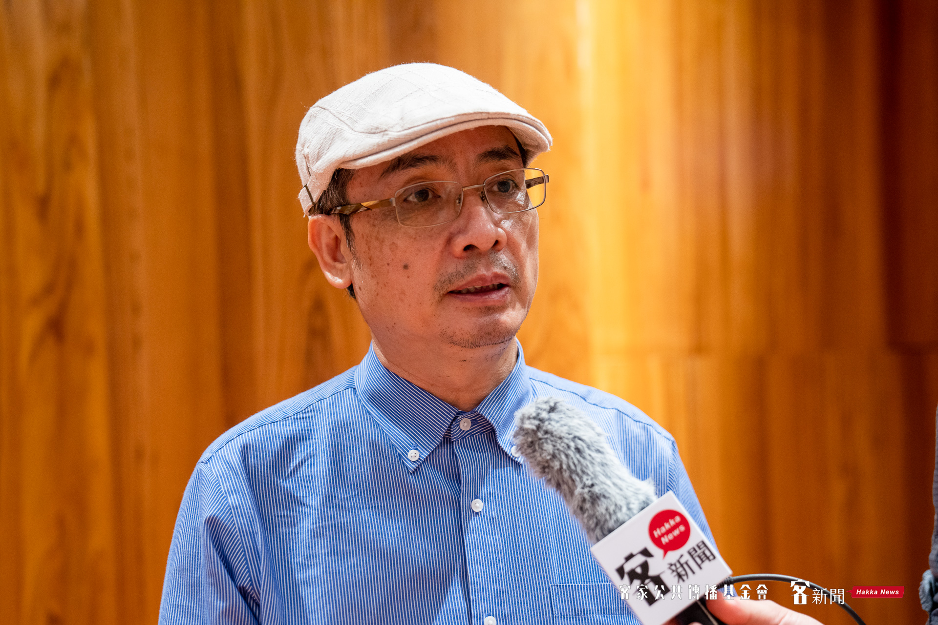 客傳會董事長陳邦畛。范修語攝