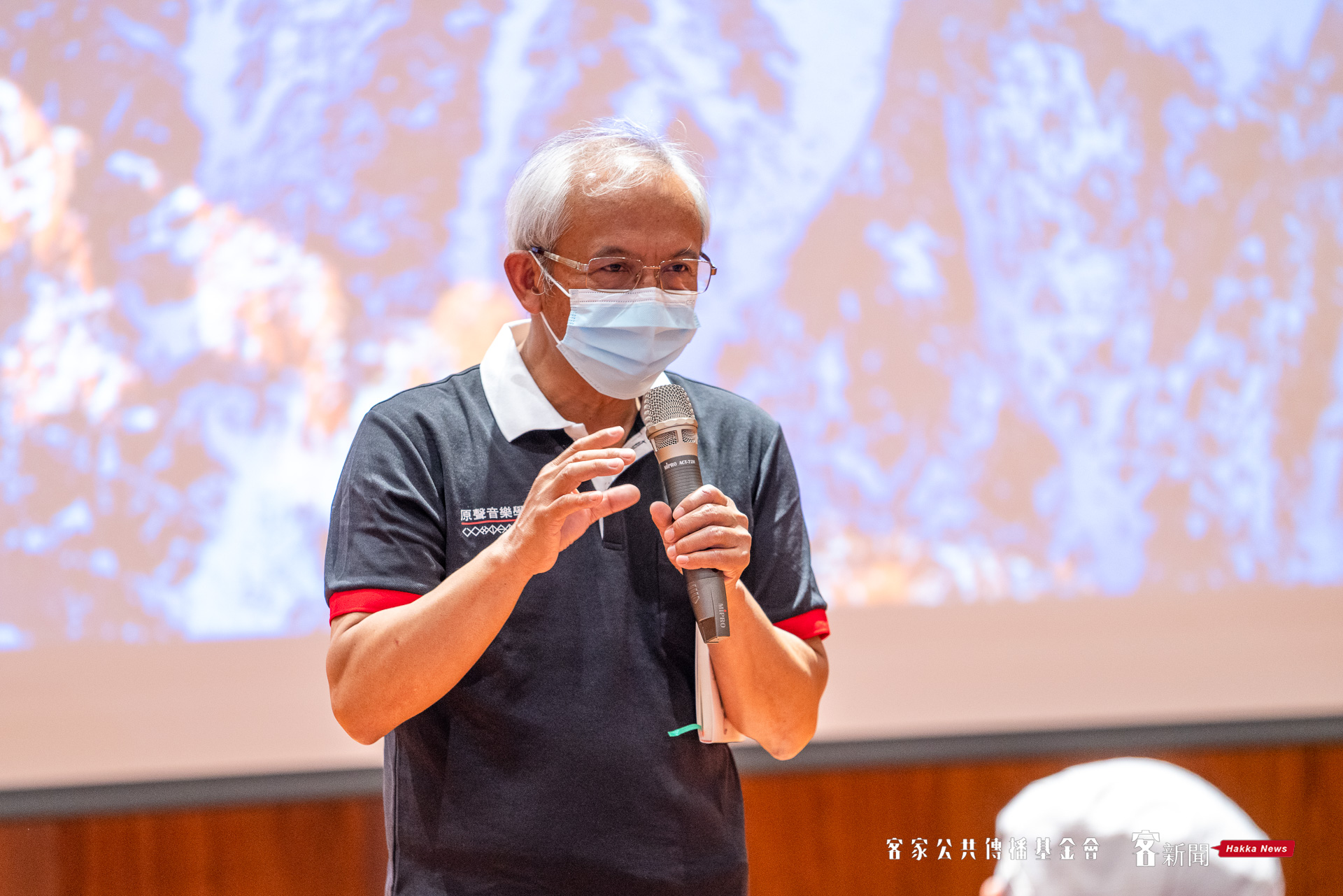 台灣原聲童聲合唱團團長馬彼得。范修語攝