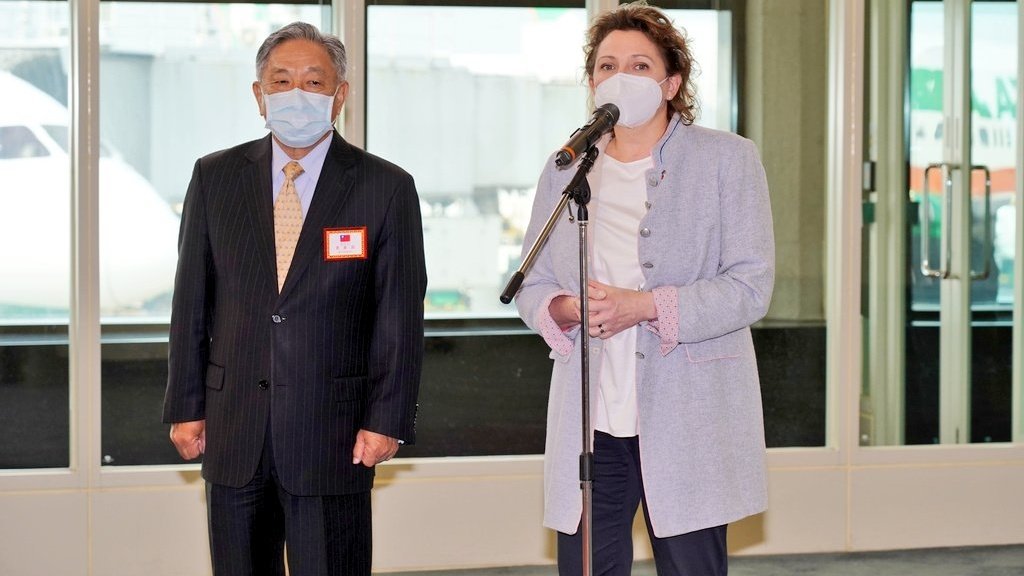 歐洲議會副議長抵台