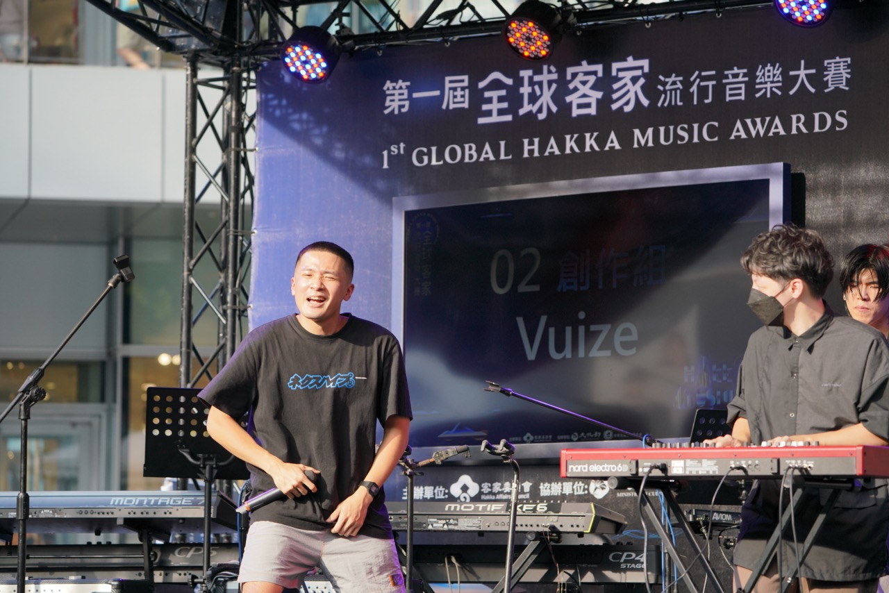 「創作組」Vuize演出。莊勝鴻攝