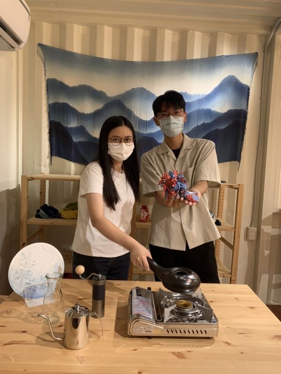 烘煮屬於自己口味的咖啡。新北市客家局