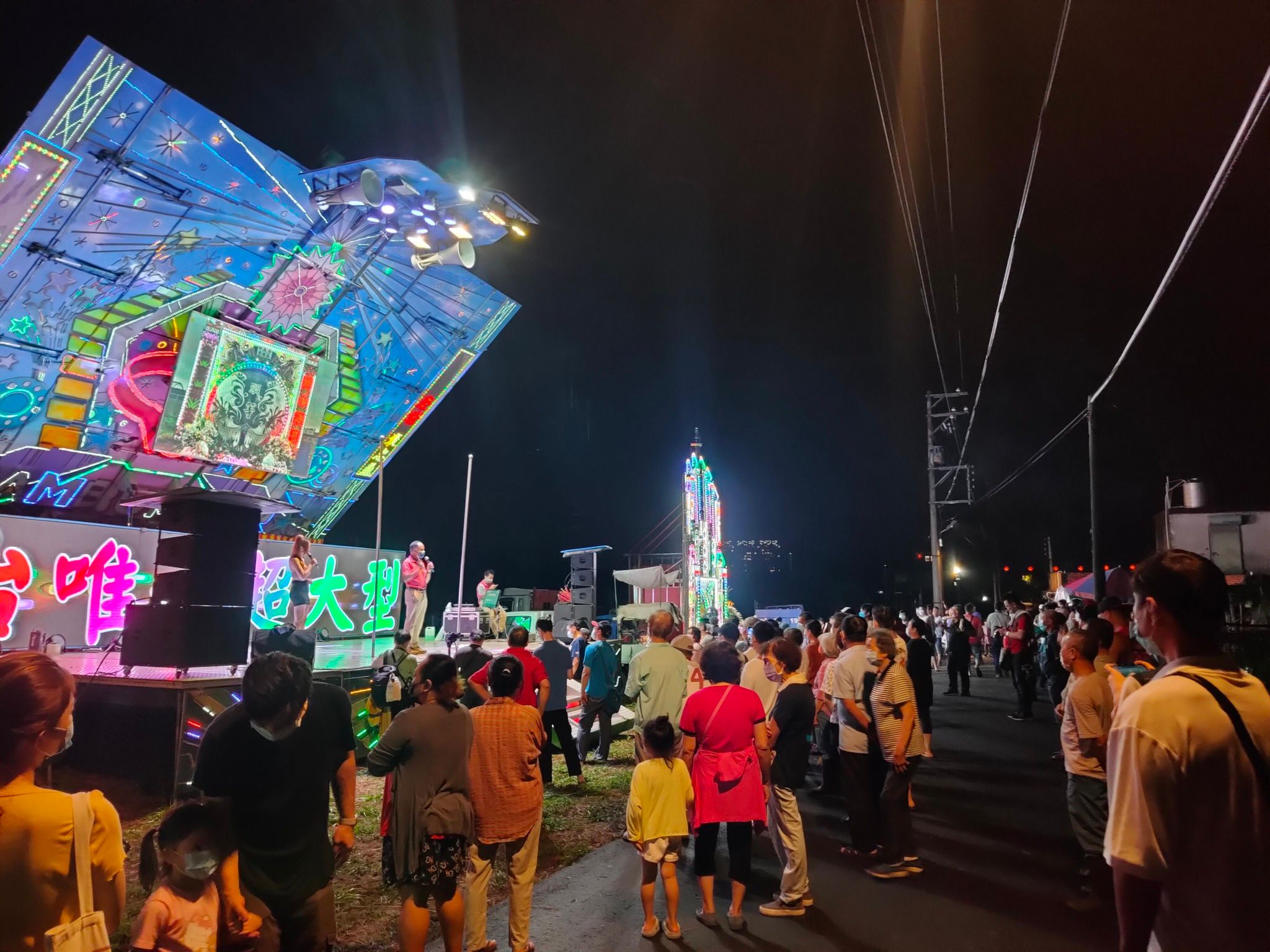 可愛又溫馨的內立里大家一起慶祝義民節。「新竹故事館」臉書粉絲專頁提供