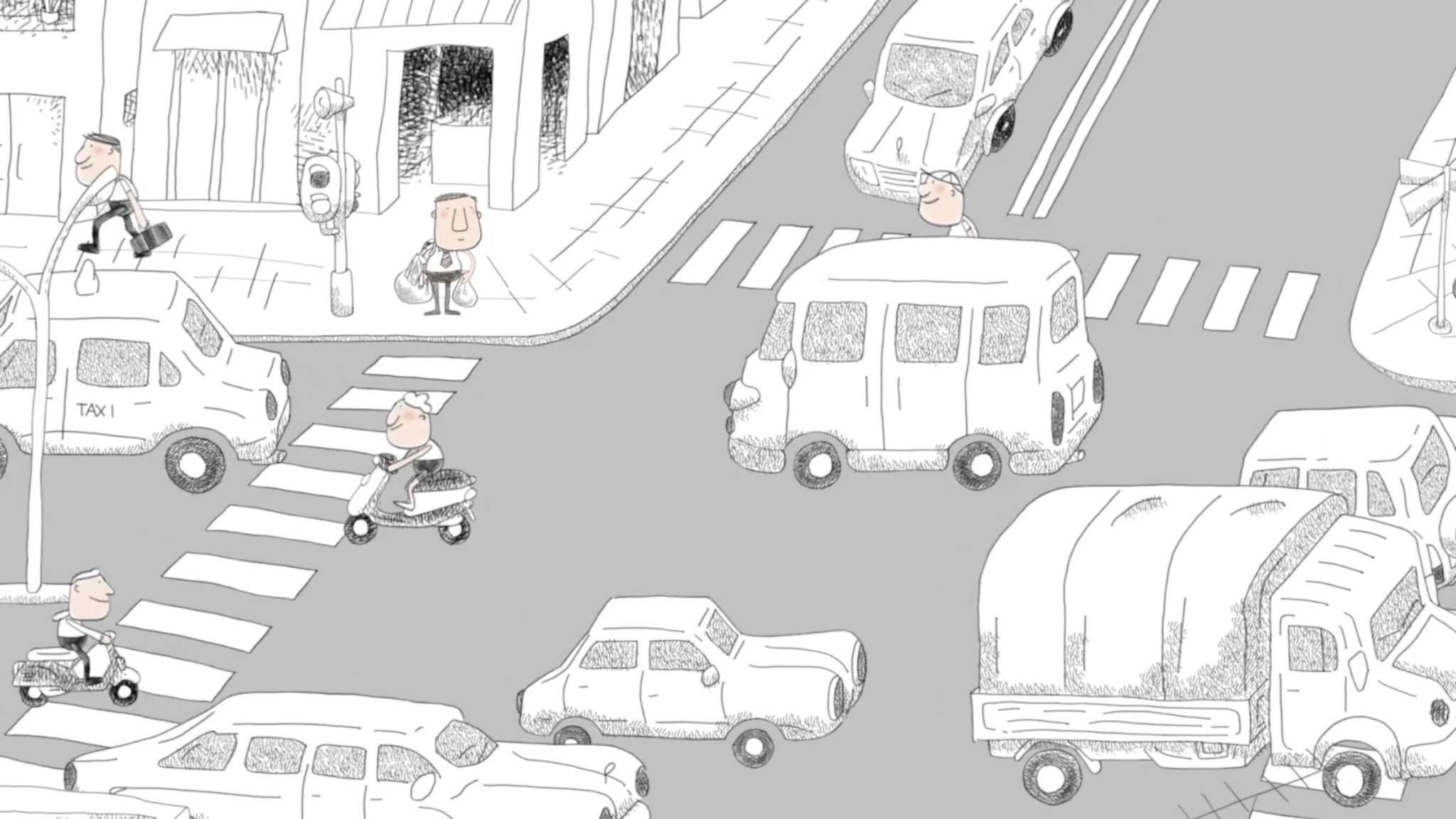 兒童繪本動畫《咕咕咕》劇照。資料照片。