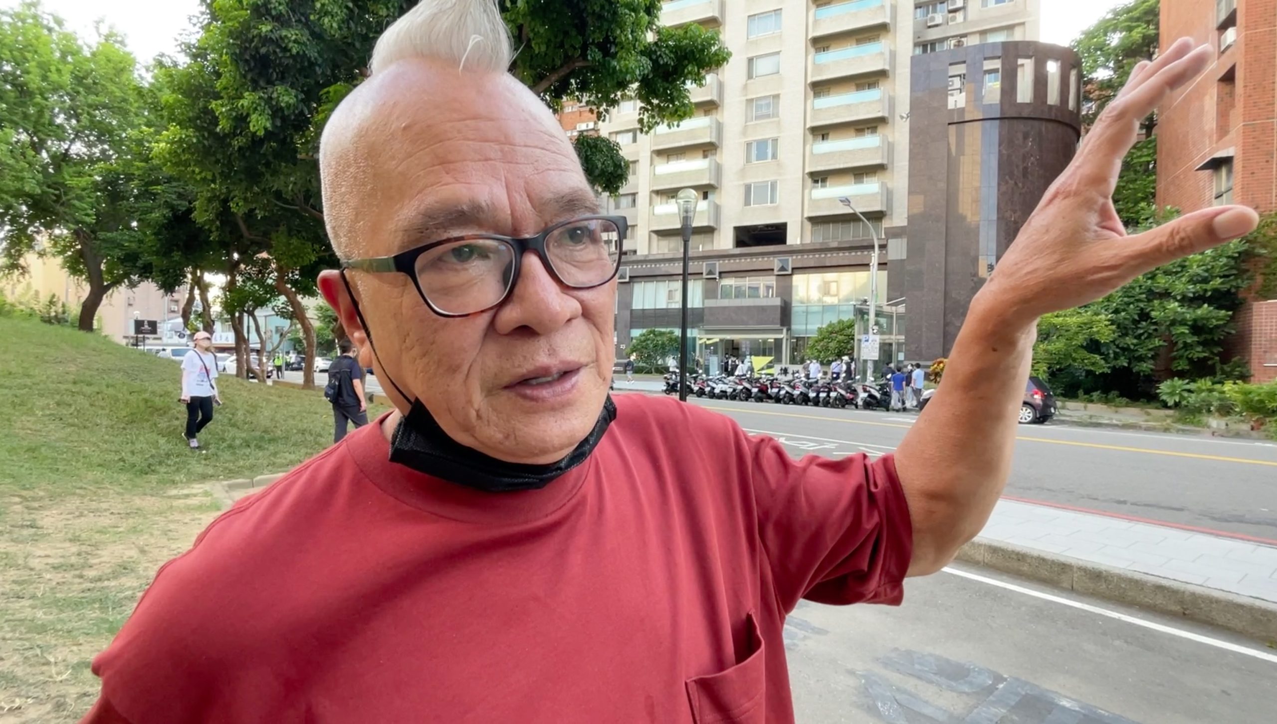陳永淘表示這是他首次登上總統府音樂會,也是首度嘗試與國樂團合作,未來可能會多嘗試這類的表現方式。莊勝鴻攝