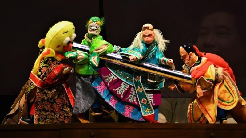 臺灣山宛然客家布袋戲　8日洛杉磯上演「武松打虎」