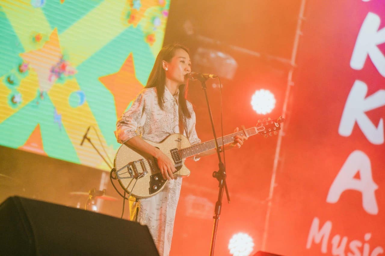 金曲歌后米莎(溫尹嫦)演唱。翻攝自2022好客音浪