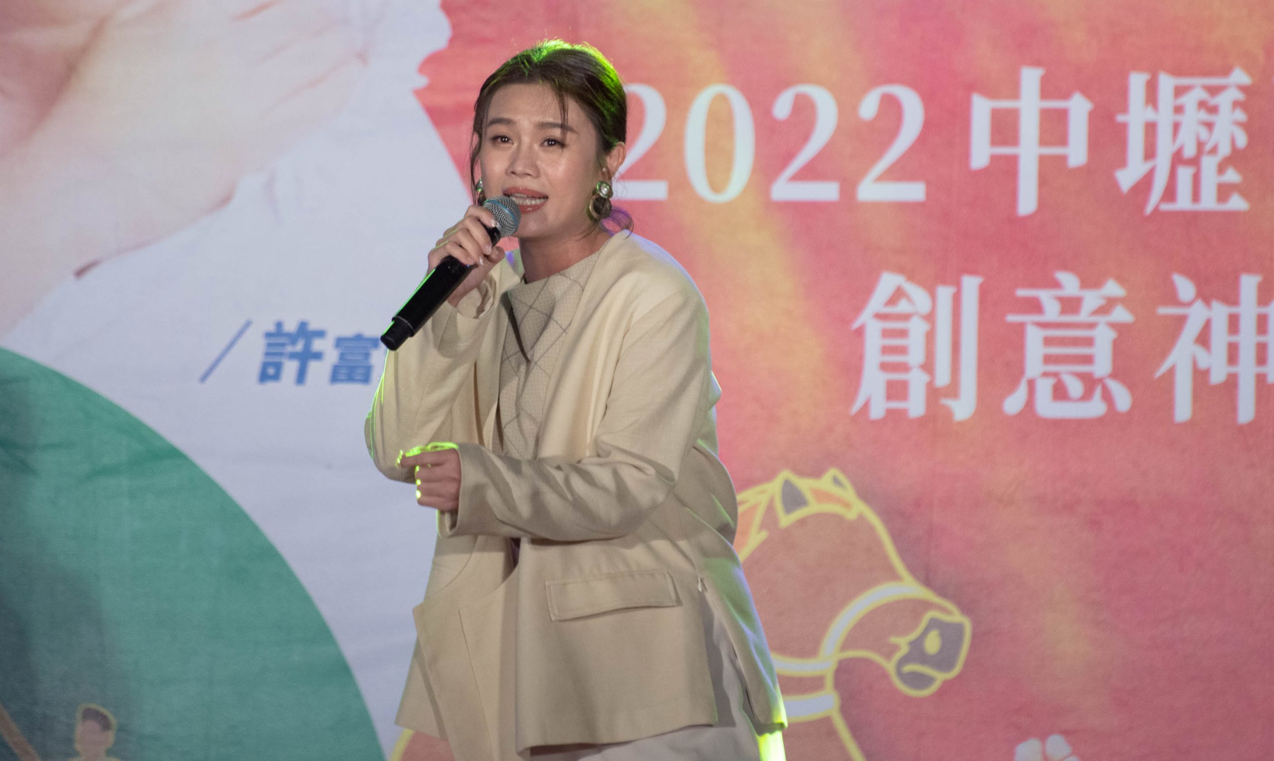 圖輯／金曲歌后朱海君獻歌喉　美聲唱響中壢之夜
