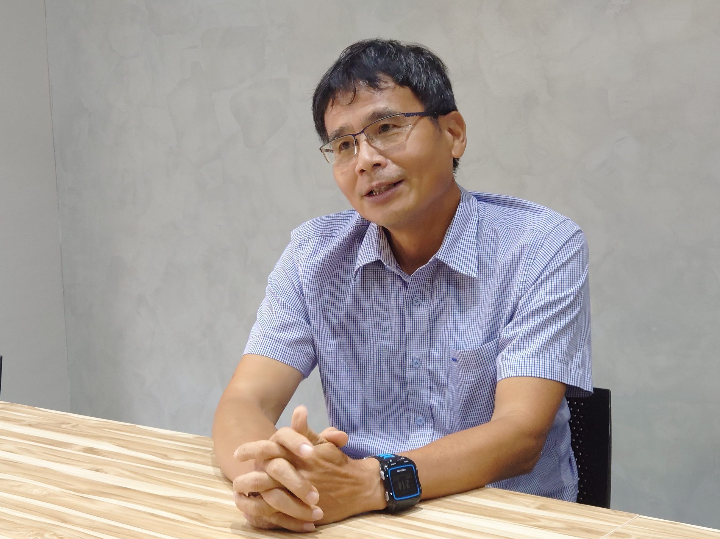 陽明交通大學教授羅烈師從歷史的角度分析義民信仰的形成。李台源攝