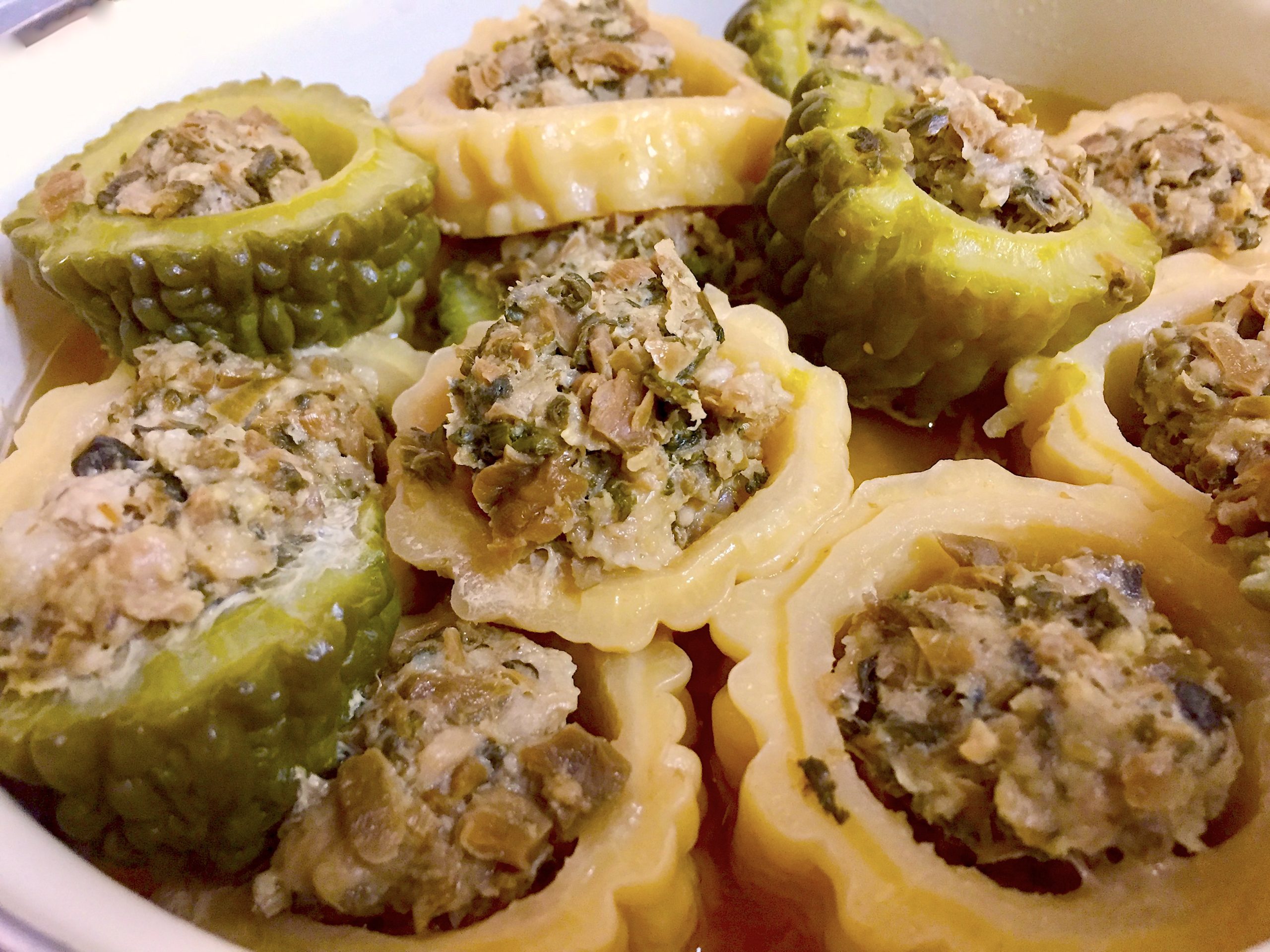 封菜莫過於卜菜肉餅苦瓜封的甘苦滋味。蕭秀琴攝