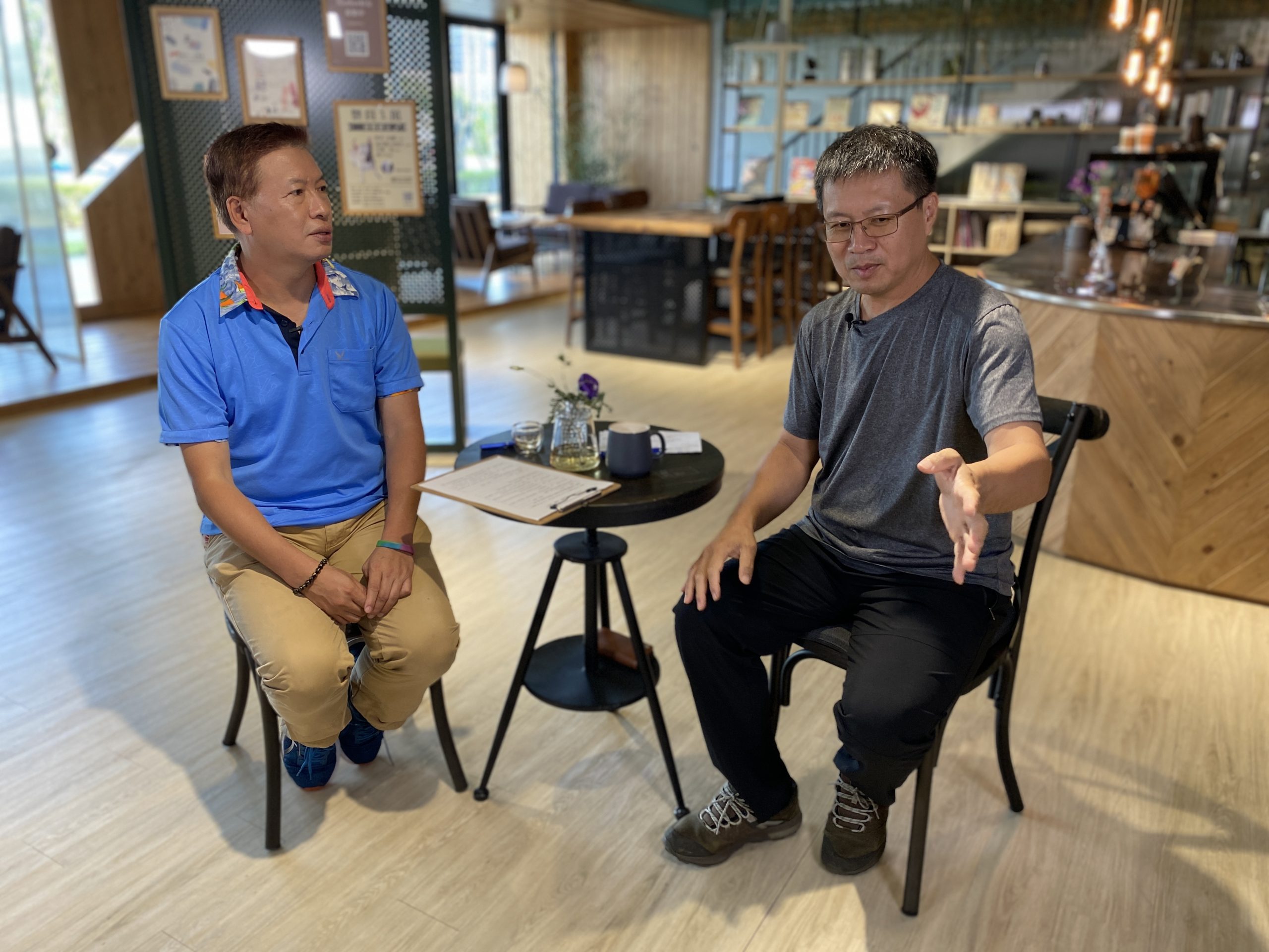 《原客對談》來賓馬耀比吼。客傳會