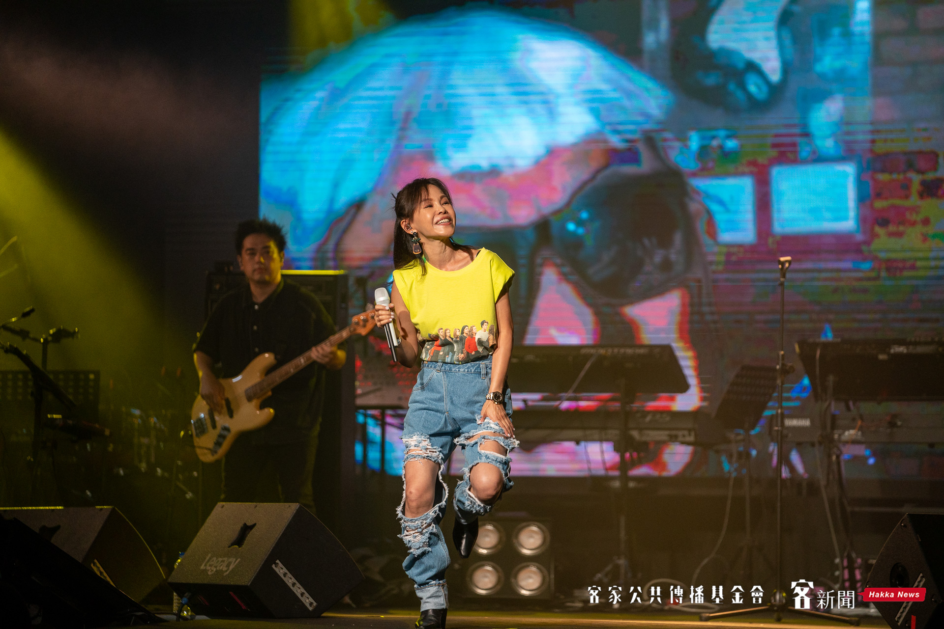 彭佳慧壓軸登台，透露年底即將發行全客語專輯。范修語攝