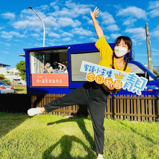客傳會講客號到場參與講客廣播夏令營。作者提供