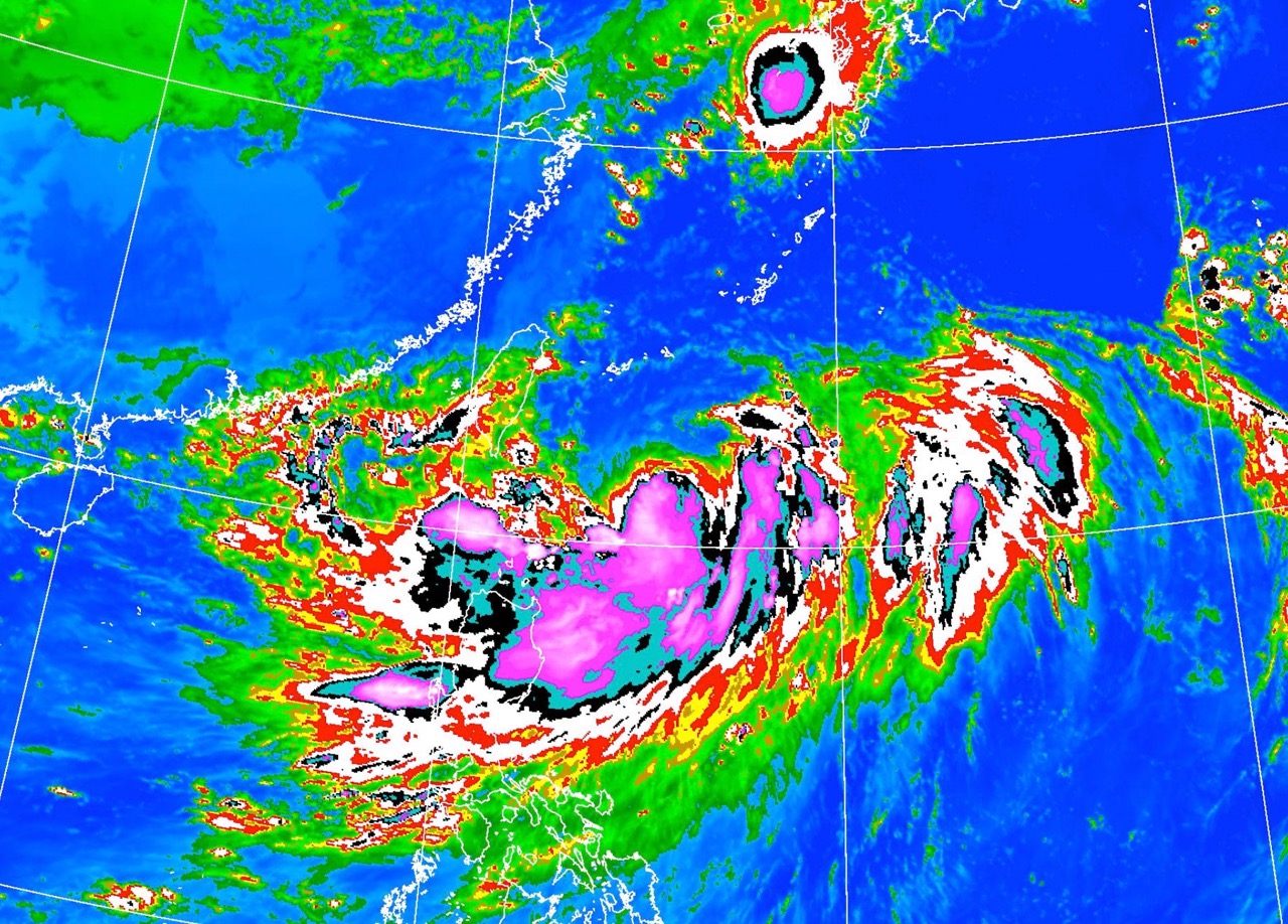 9/2早上6:50最新雲圖。