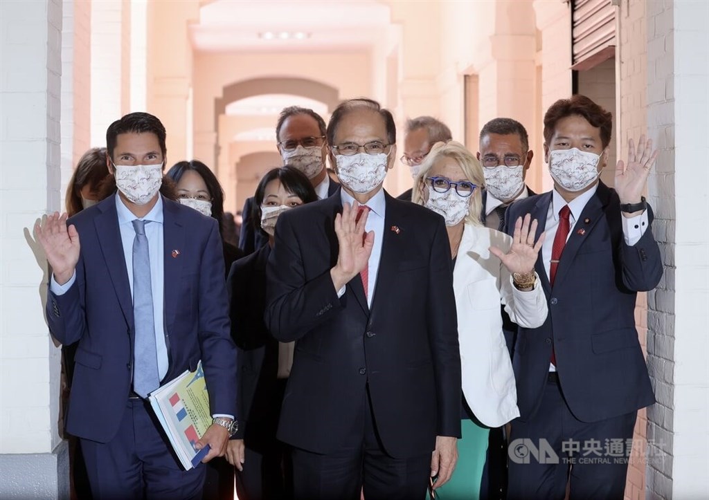 法國參議院歐洲事務委員會副主席貝勒發到台灣　晉見副總統賴清德