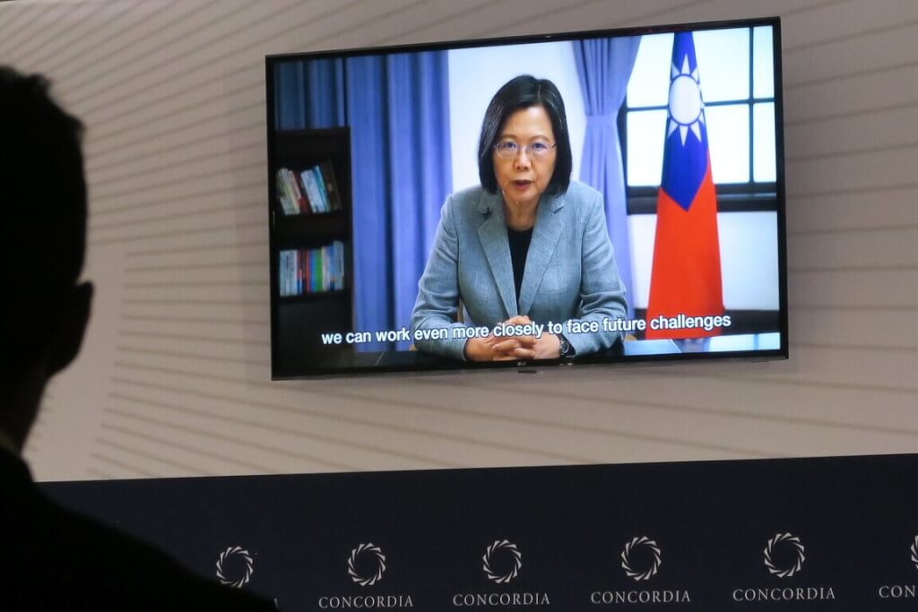 蔡總統國際發聲   籲團結抗威權、挺台參與聯合國