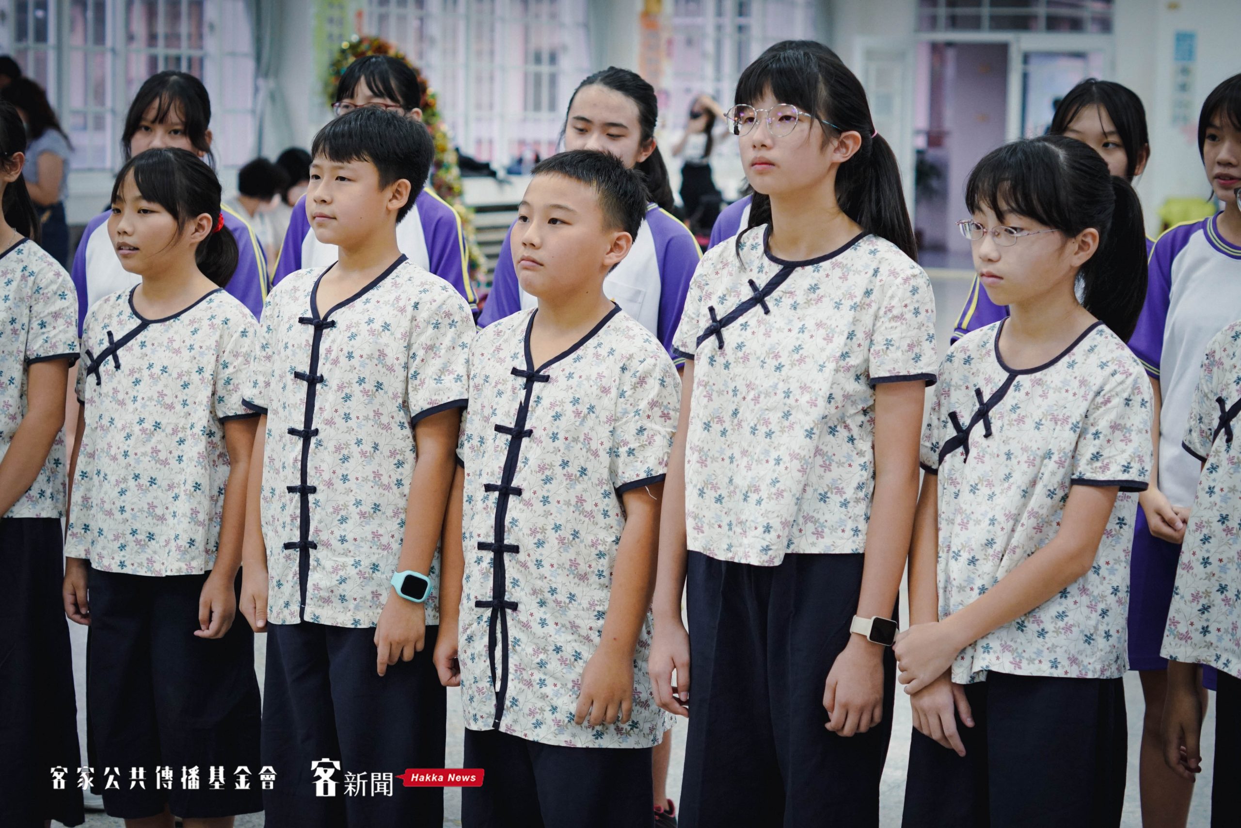 麟洛國小合唱團唱起歌來大方俐落毫不畏懼！宋佩遙攝