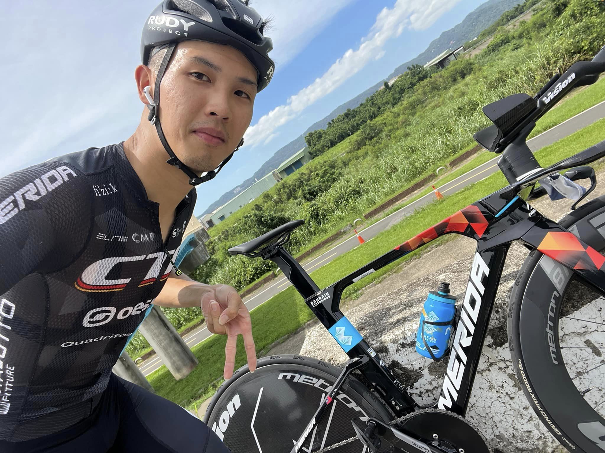 自由車年輕小將杜志濠。翻攝自杜志濠臉書