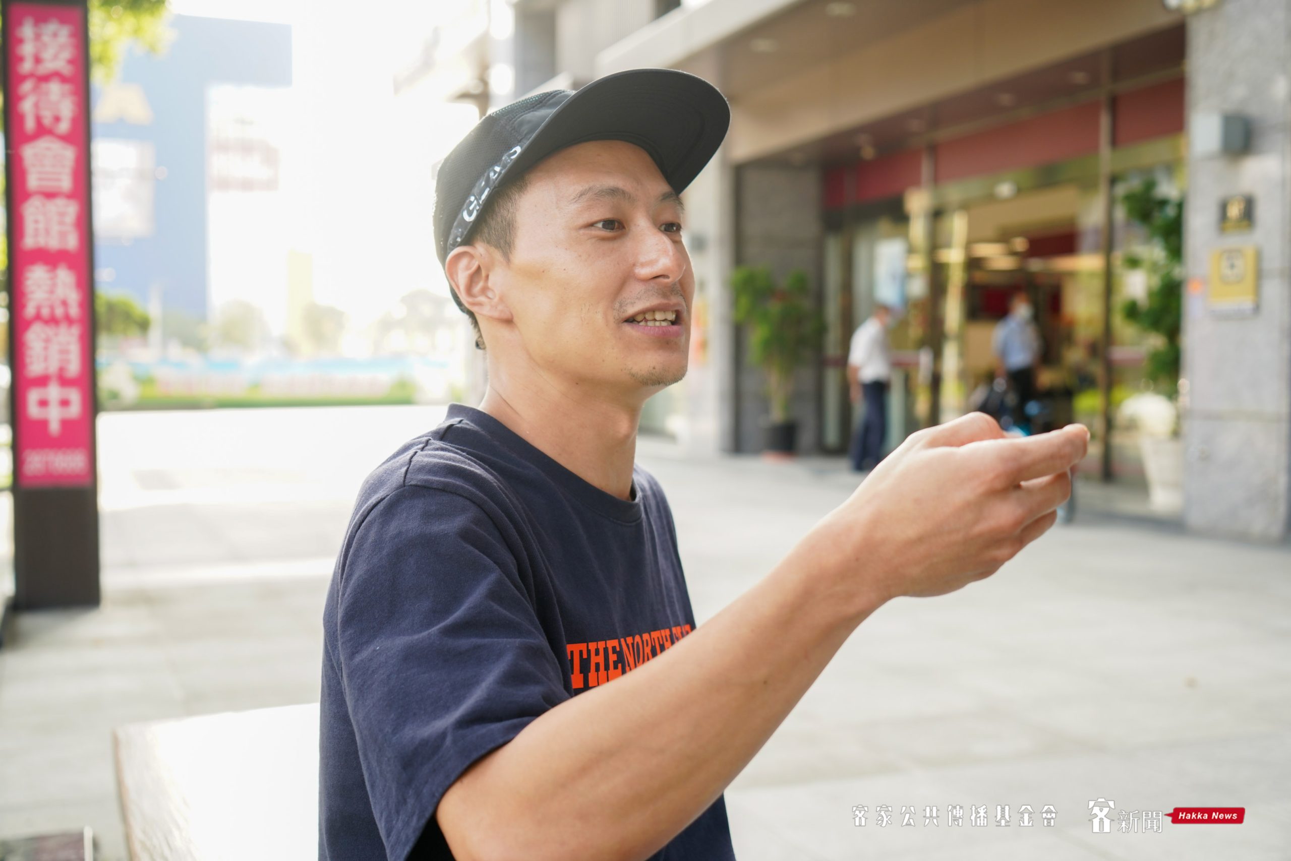 Elmo戴家昀接受客新聞專訪。宋佩遙攝