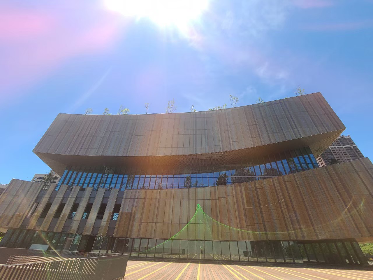 桃園市立圖書館新總館,於10月29日試營運。桃園市立圖書館提供